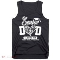 Senior Dad Class Of 2026 Senior Dada 26 Graduation Leopard Tank Top thumb 0
