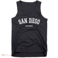 San Diego California Tank Top thumb 0
