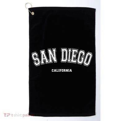 San Diego California Golf Towel