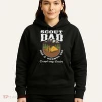 Scout Dad Camping Scouting Tent Scout Leader Scout Hoodie thumb 5