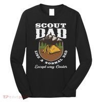 Scout Dad Camping Scouting Tent Scout Leader Scout Long Sleeve Shirt thumb 0