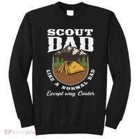Scout Dad Camping Scouting Tent Scout Leader Scout Sweatshirt thumb 0