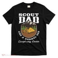 Scout Dad Camping Scouting Tent Scout Leader Scout T-Shirt thumb 0