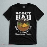 Scout Dad Camping Scouting Tent Scout Leader Scout T-Shirt thumb 5