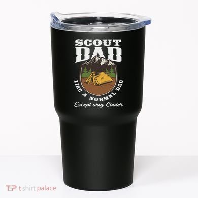 Scout Dad Camping Scouting Tent Scout Leader Scout Tumbler