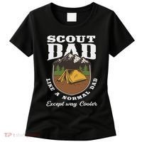 Scout Dad Camping Scouting Tent Scout Leader Scout Women's T-Shirt thumb 0
