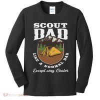 Scout Dad Camping Scouting Tent Scout Leader Scout Kids Long Sleeve Shirt thumb 0