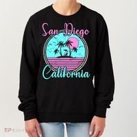 San Diego California Funny Gift Ca Beach Travel Souvenir Funny Gift Women's Sweatshirt thumb 0