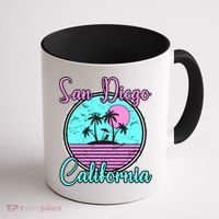 San Diego California Funny Gift Ca Beach Travel Souvenir Funny Gift Coffee Mug thumb 1