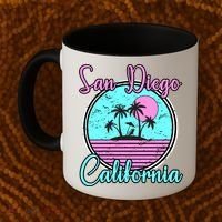 San Diego California Funny Gift Ca Beach Travel Souvenir Funny Gift Coffee Mug thumb 2