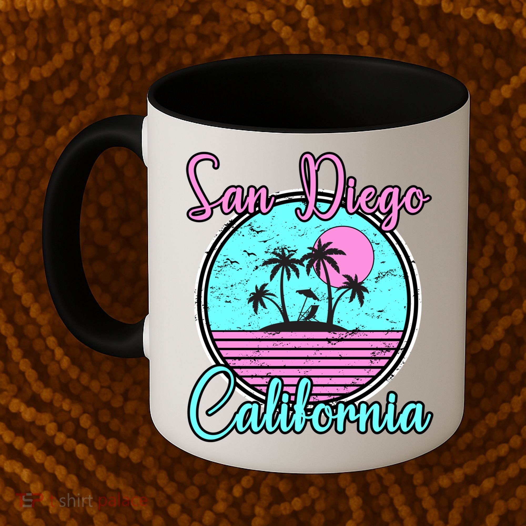 San Diego California Funny Gift Ca Beach Travel Souvenir Funny Gift Coffee Mug
