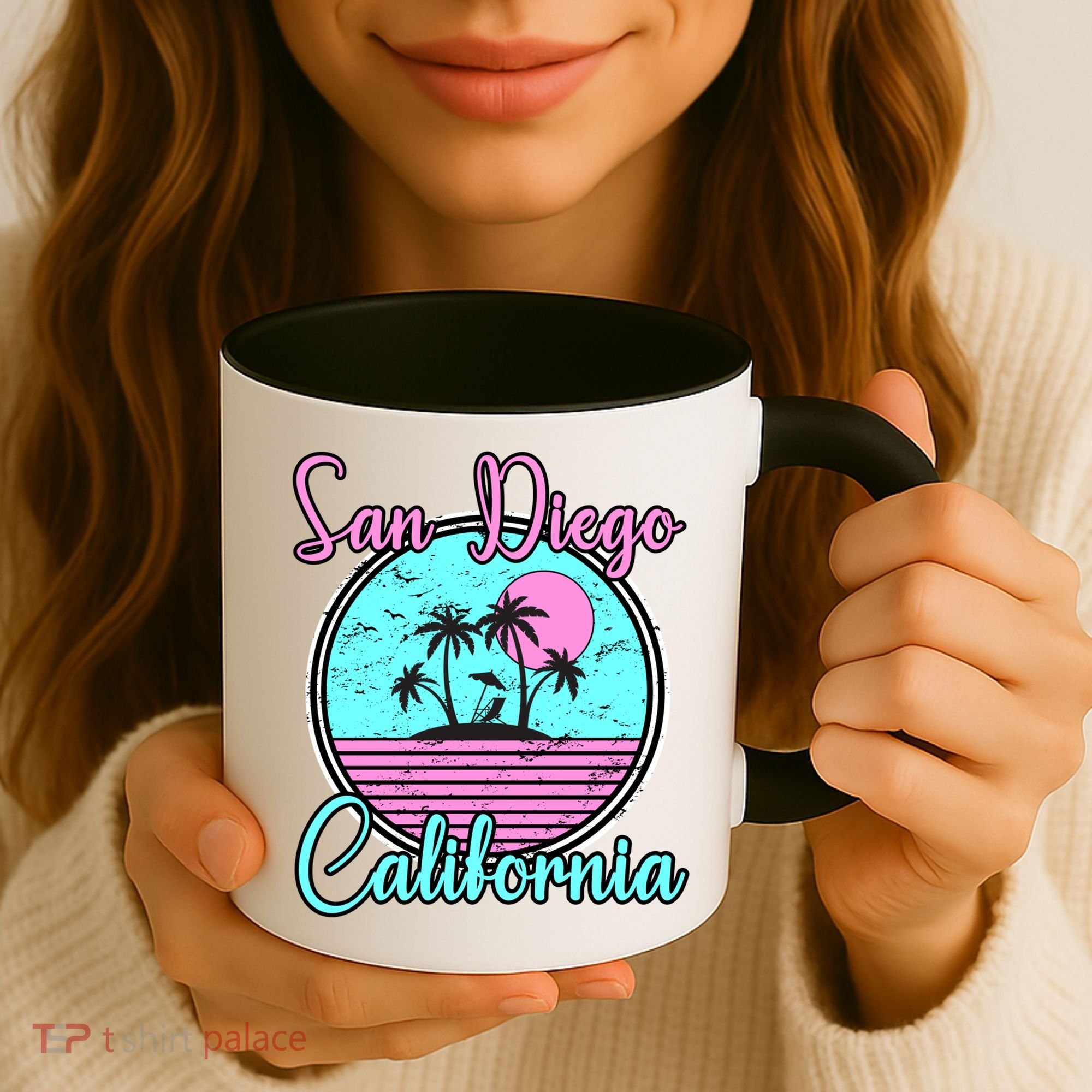 San Diego California Funny Gift Ca Beach Travel Souvenir Funny Gift Coffee Mug