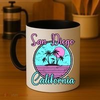 San Diego California Funny Gift Ca Beach Travel Souvenir Funny Gift Coffee Mug thumb 4