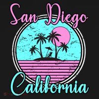 San Diego California Funny Gift Ca Beach Travel Souvenir Funny Gift Women's Hoodie thumb 2
