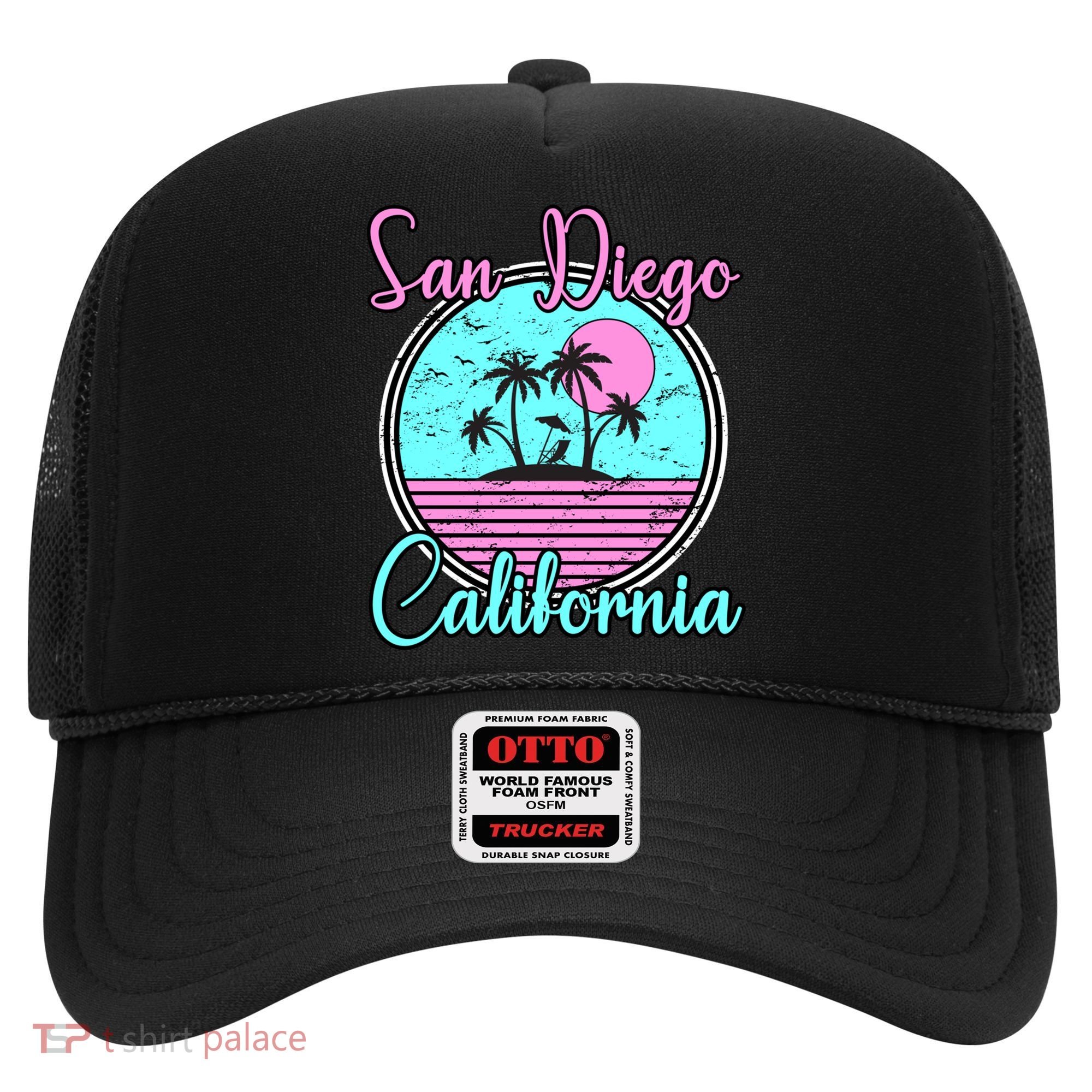 San Diego California Funny Gift Ca Beach Travel Souvenir Funny Gift Hat
