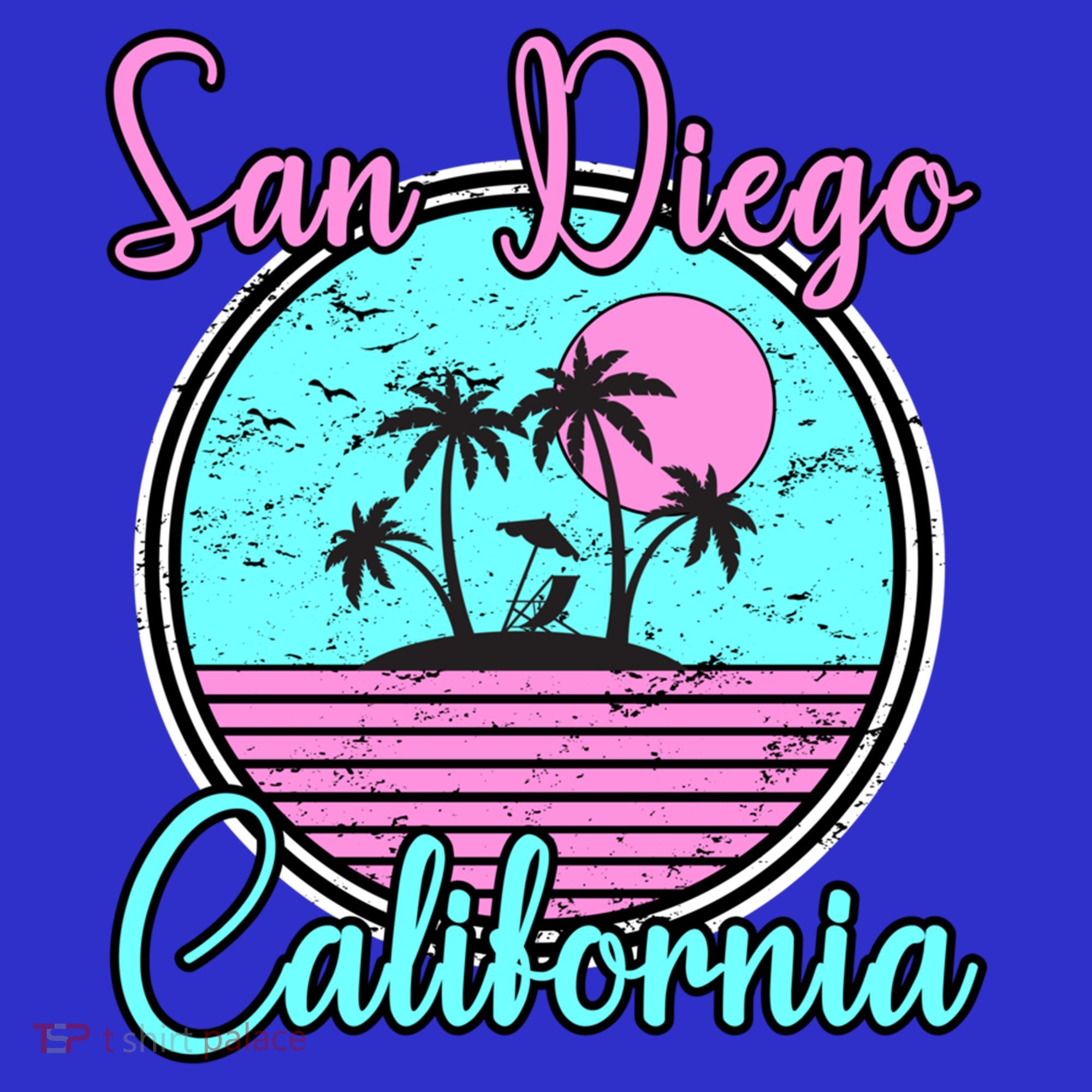 San Diego California Funny Gift Ca Beach Travel Souvenir Funny Gift T-Shirt