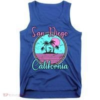 San Diego California Funny Gift Ca Beach Travel Souvenir Funny Gift Tank Top thumb 0