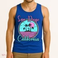 San Diego California Funny Gift Ca Beach Travel Souvenir Funny Gift Tank Top thumb 3
