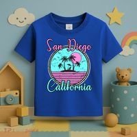 San Diego California Funny Gift Ca Beach Travel Souvenir Funny Gift Toddler T-Shirt thumb 3