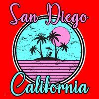 San Diego California Funny Gift Ca Beach Travel Souvenir Funny Gift Santa Hat thumb 1