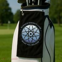 Science Doesn't Care What You Believe Golf Towel thumb 2