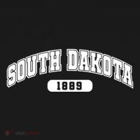 South Dakota Collegiate Style 1889 Women's Hoodie thumb 2