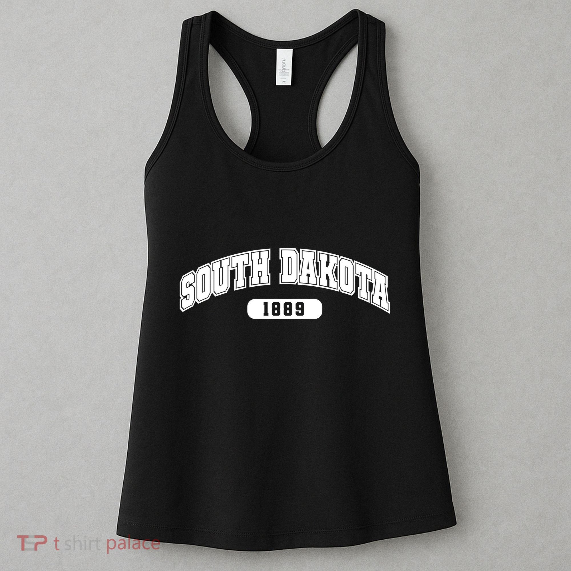 South Dakota Collegiate Style 1889 Women's Tank Top