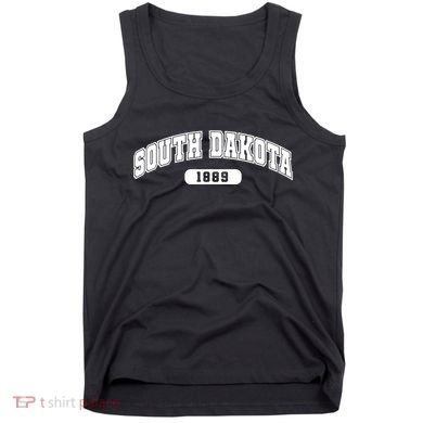 South Dakota Collegiate Style 1889 Tank Top