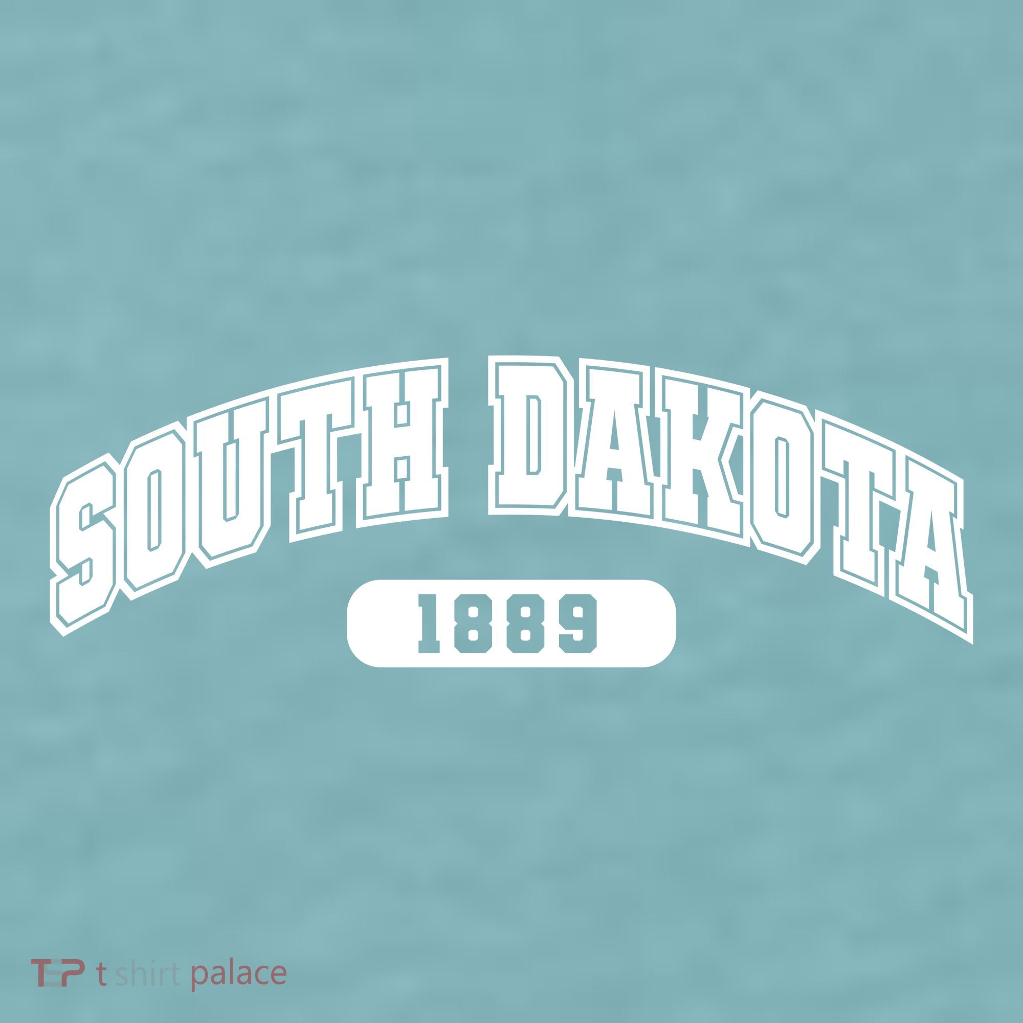 South Dakota Collegiate Style 1889 Sueded Cloud Jersey T-Shirt