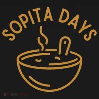 Soup Days - Comfort Food - Winter Vibes - Soup Bowl Long Sleeve Shirt thumb 2