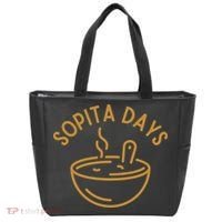 Soup Days - Comfort Food - Winter Vibes - Soup Bowl Tote Bag thumb 0