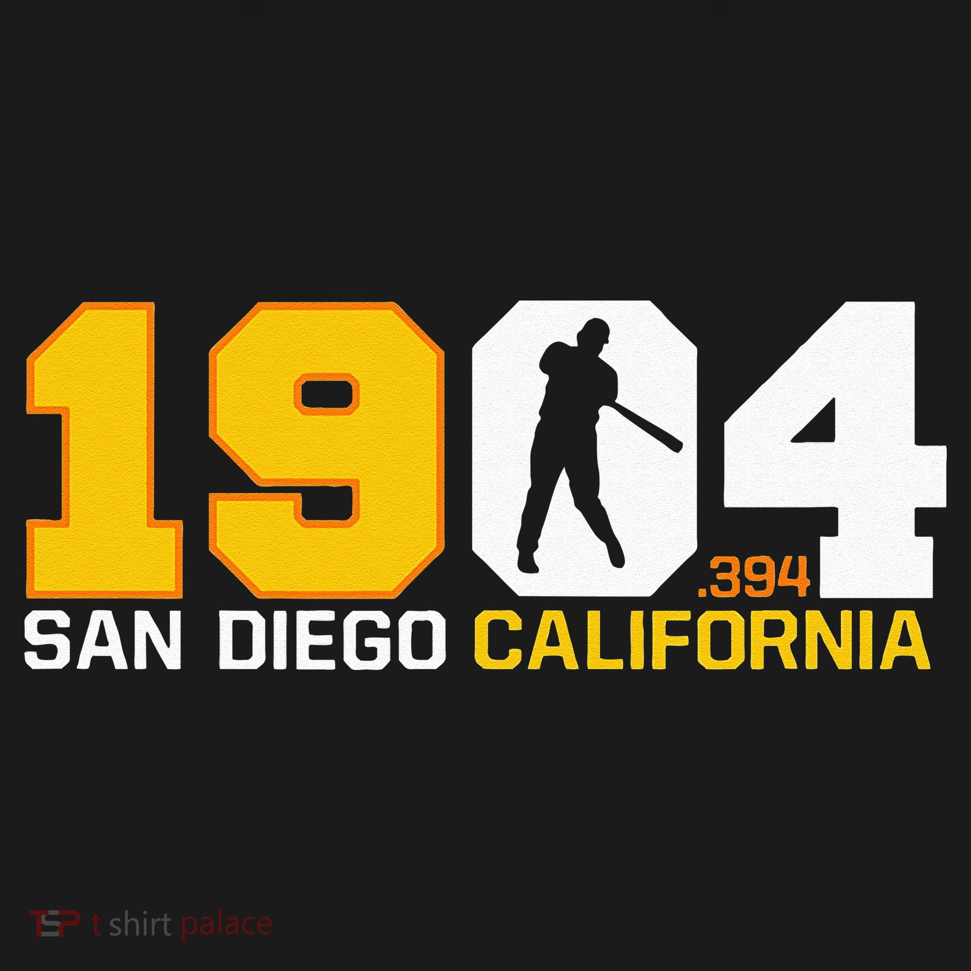 San Diego California Throwback 1904 Baseball Statue .394 Kids Sweatshirt