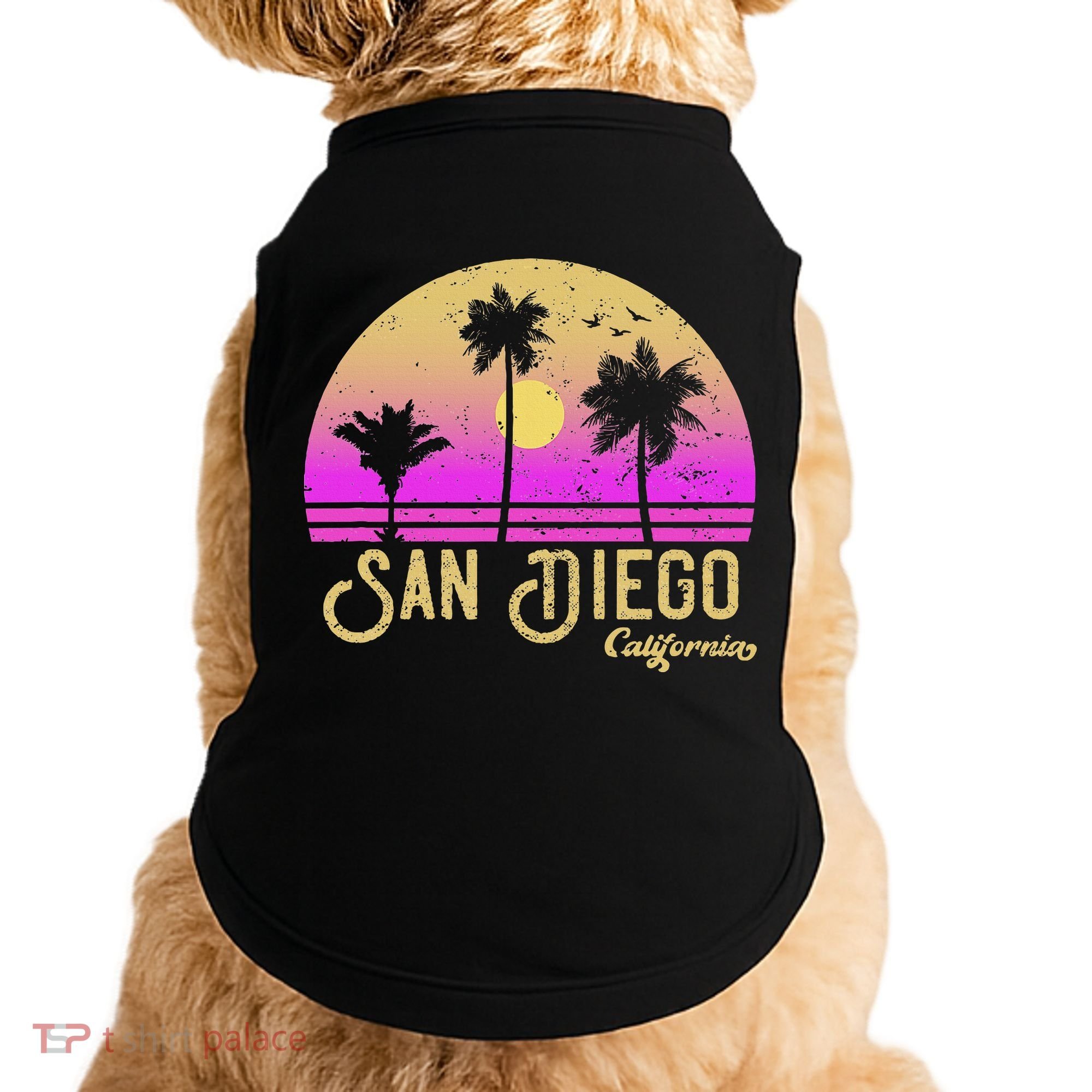 San Diego California Doggie Tank