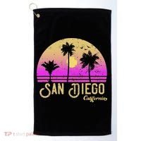 San Diego California Golf Towel thumb 0