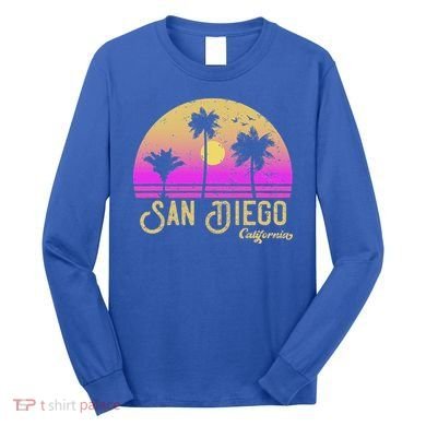 San Diego California Long Sleeve Shirt