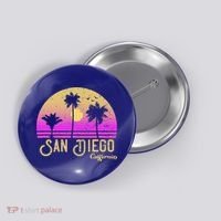 San Diego California Button thumb 0