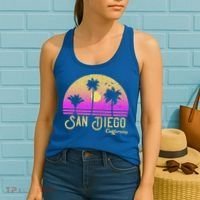 San Diego California Women's Tank Top thumb 2