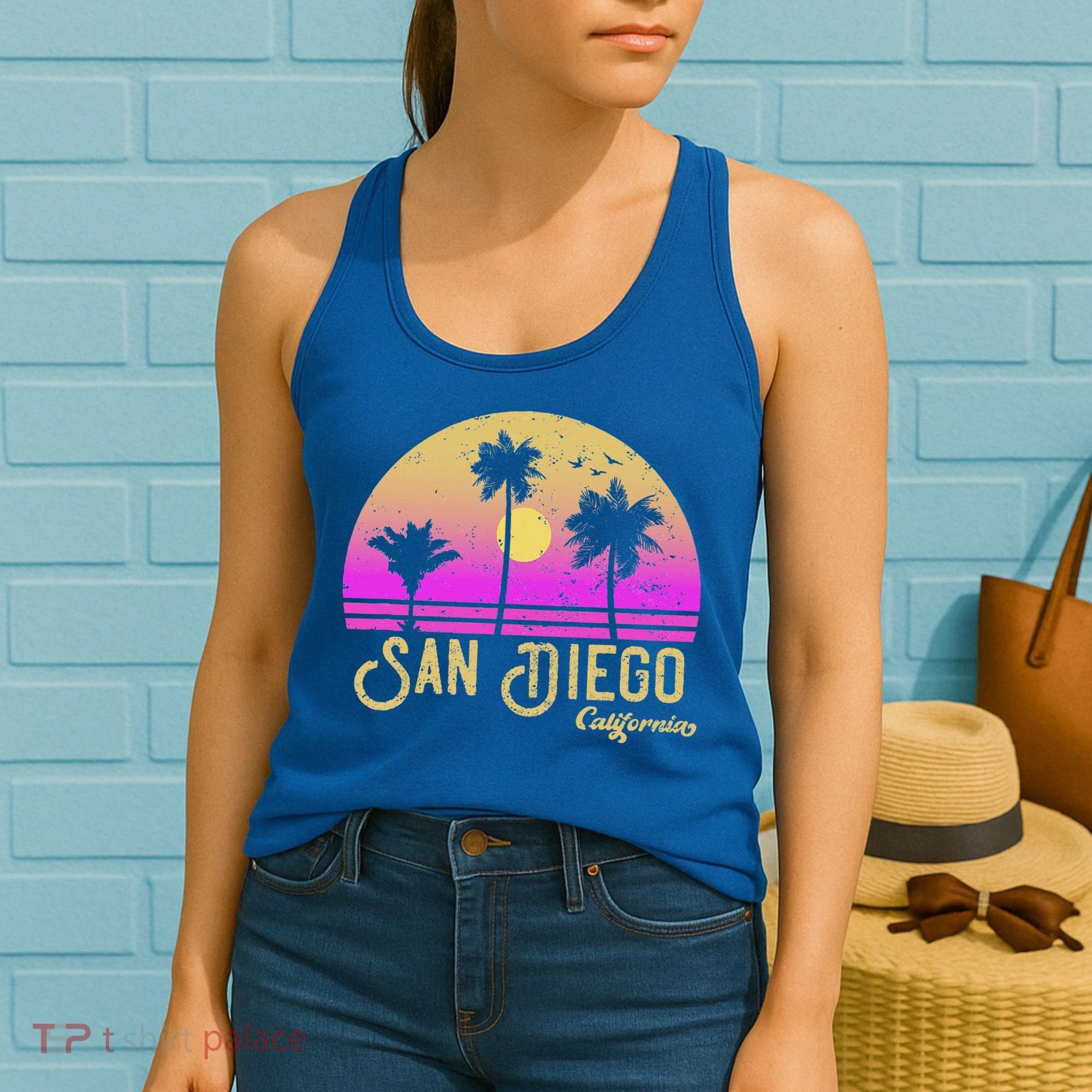 San Diego California Women's Tank Top