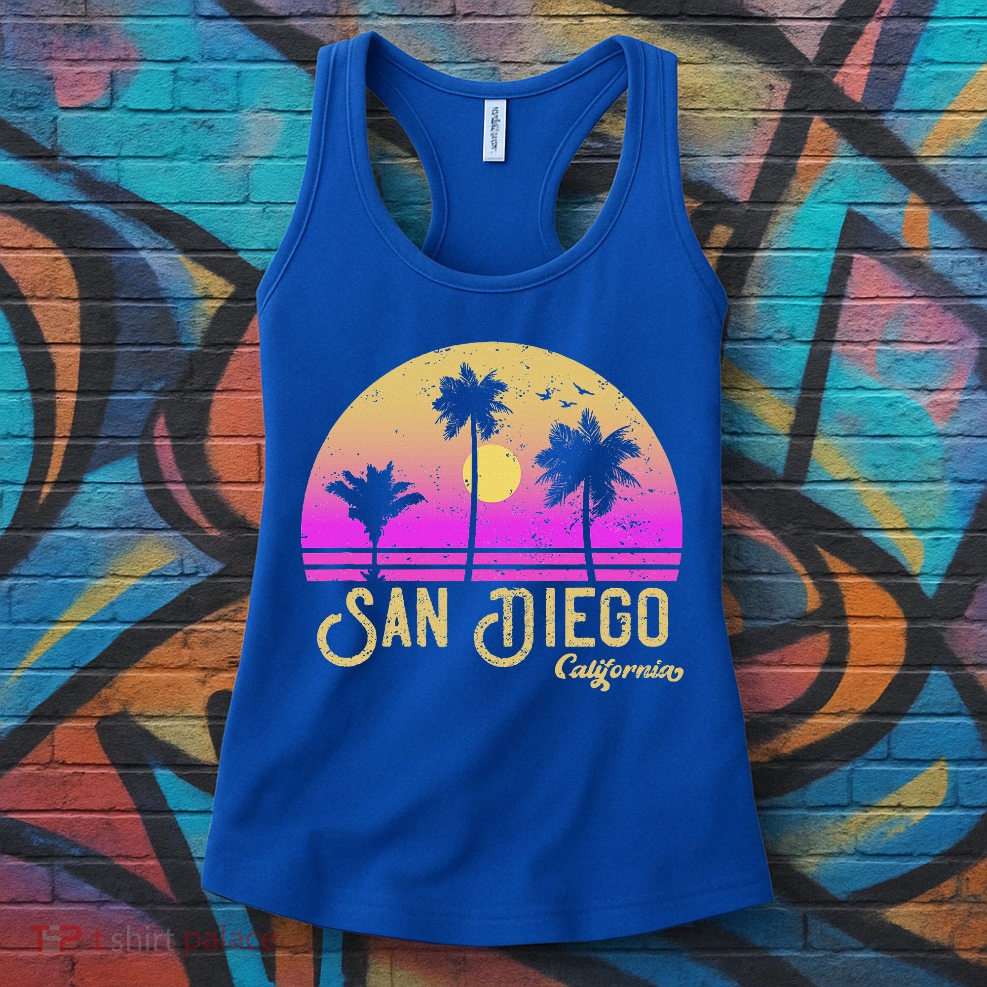 San Diego California Women's Tank Top