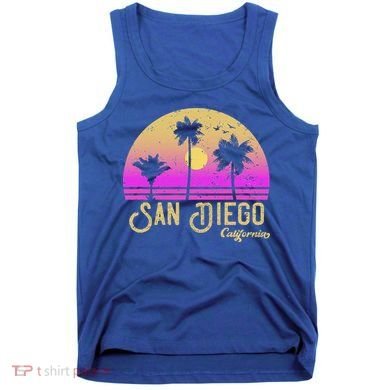 San Diego California Tank Top