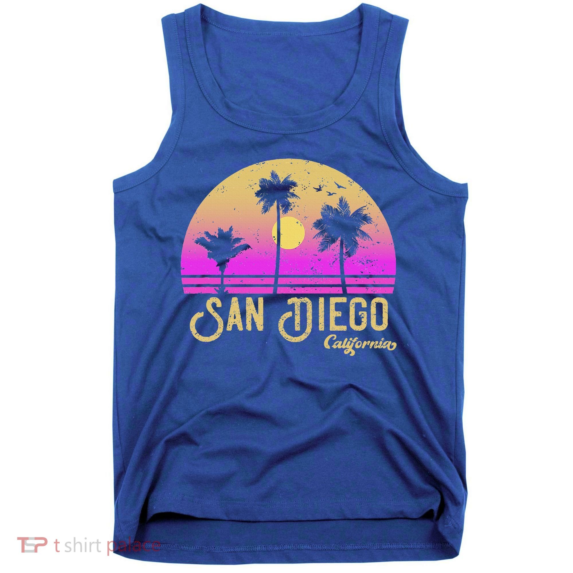 San Diego California Tank Top