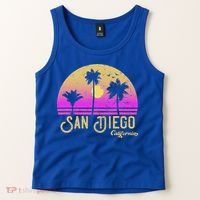 San Diego California Tank Top thumb 2