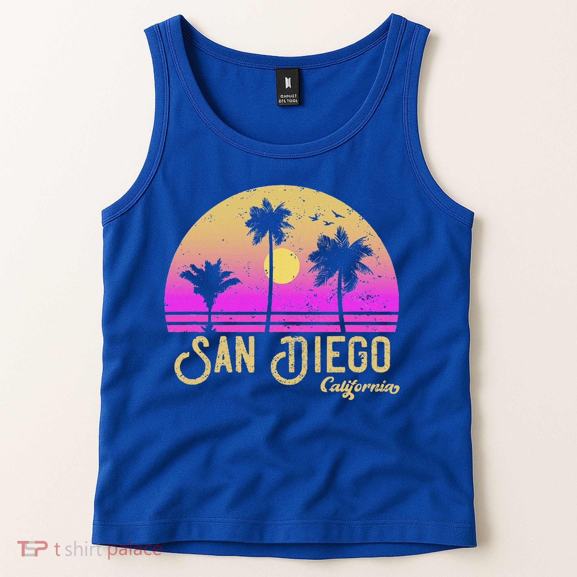 San Diego California Tank Top