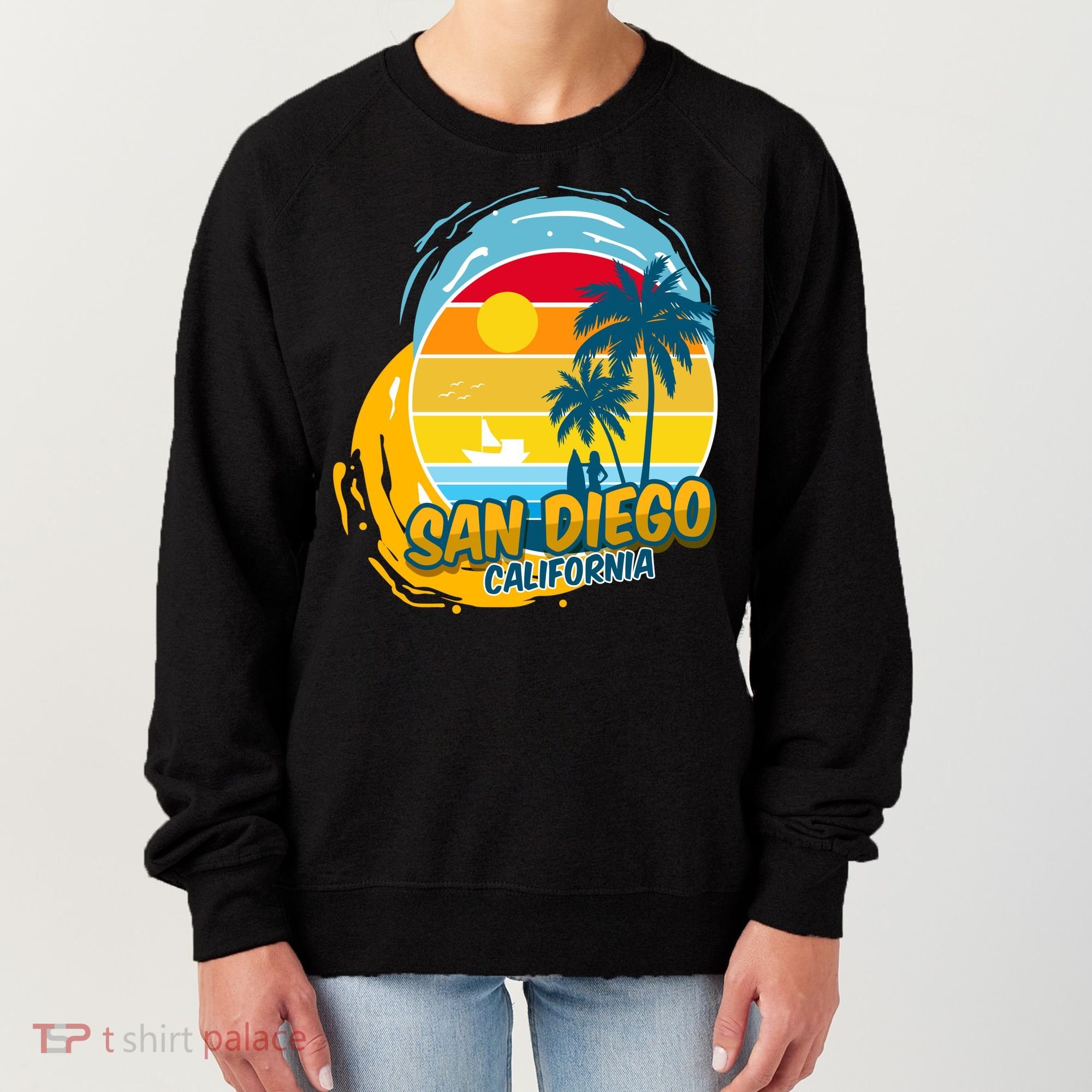 San Diego California Women's Sweatshirt