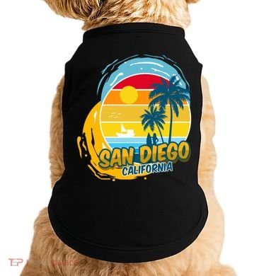 San Diego California Doggie Tank