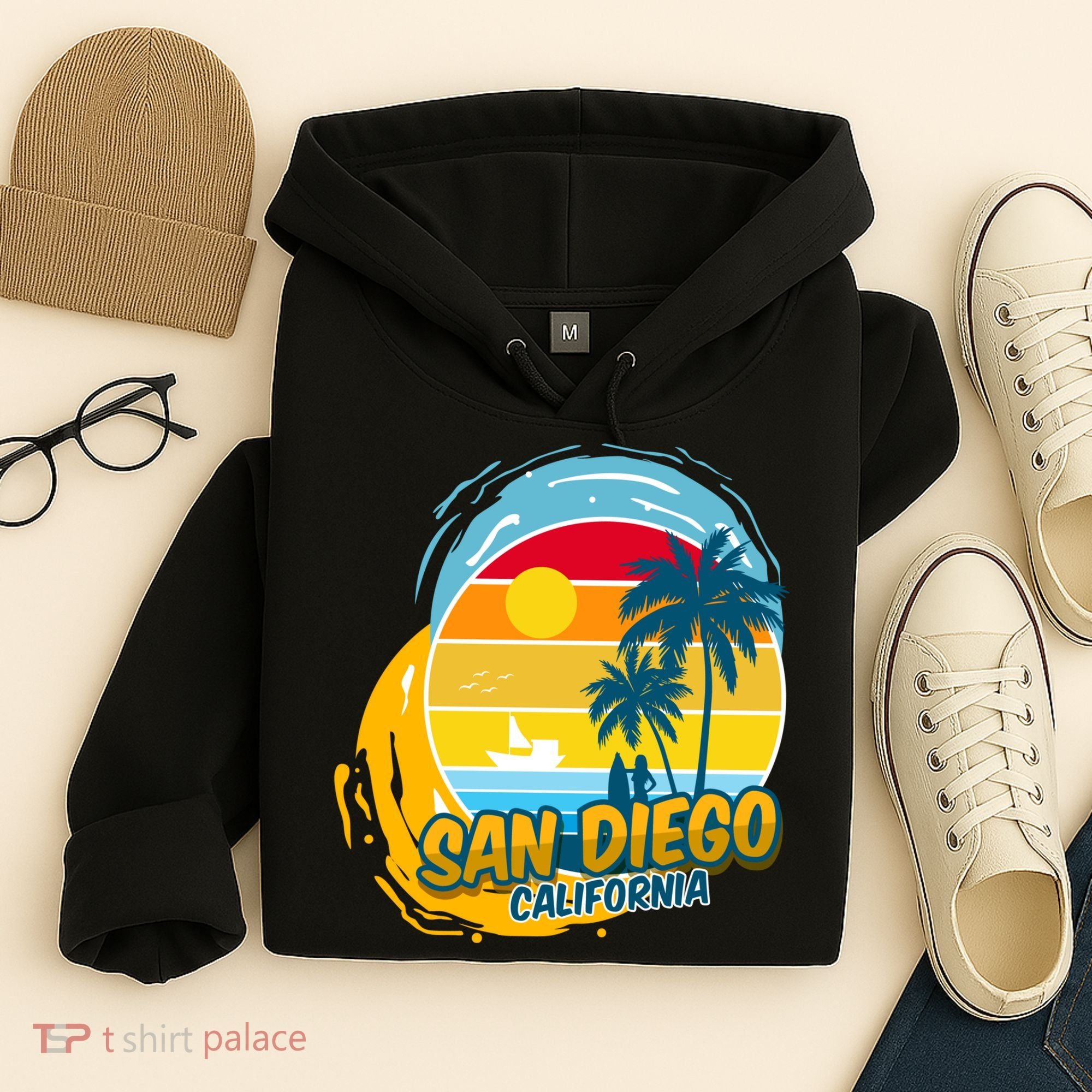San Diego California Hoodie