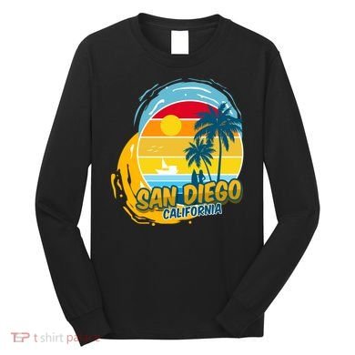 San Diego California Long Sleeve Shirt