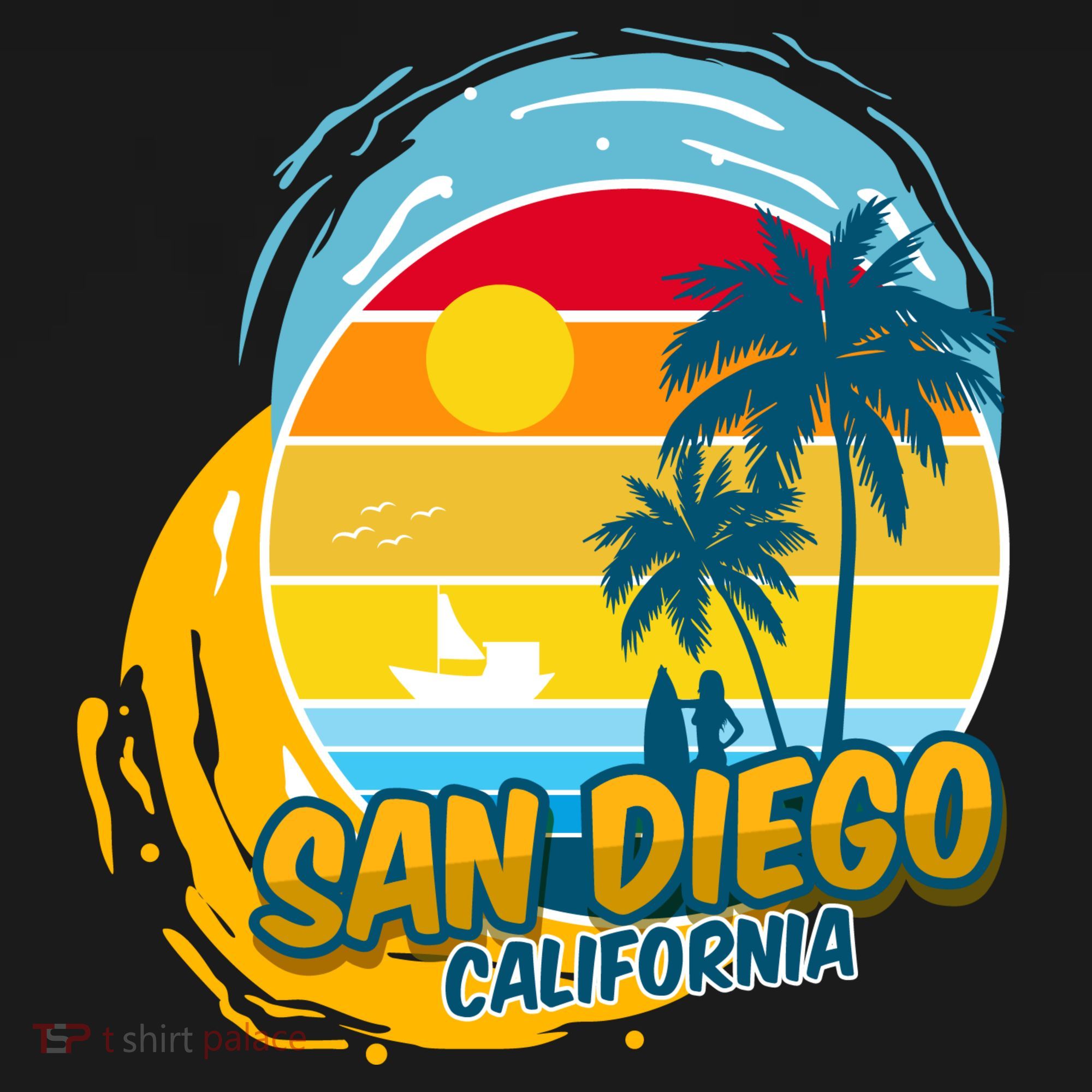 San Diego California Bucket Hat