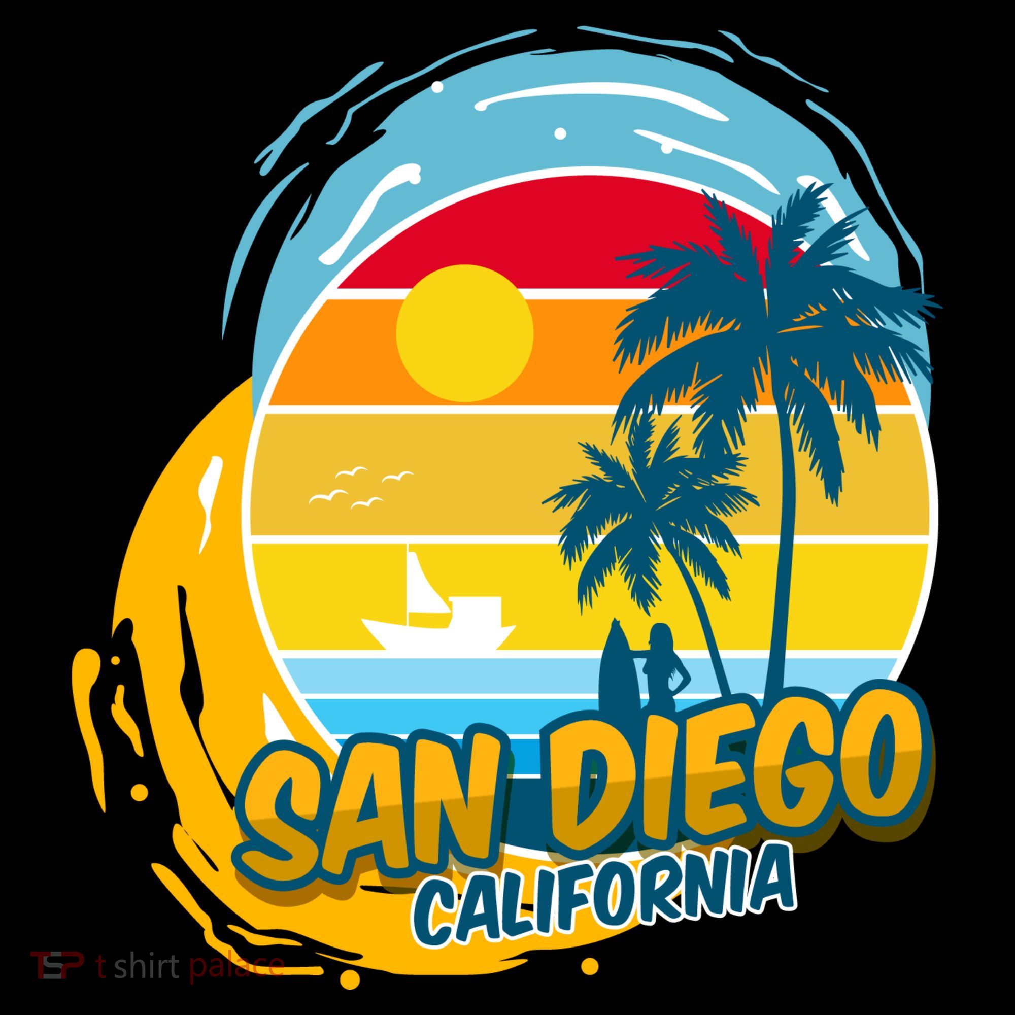 San Diego California Mousepad