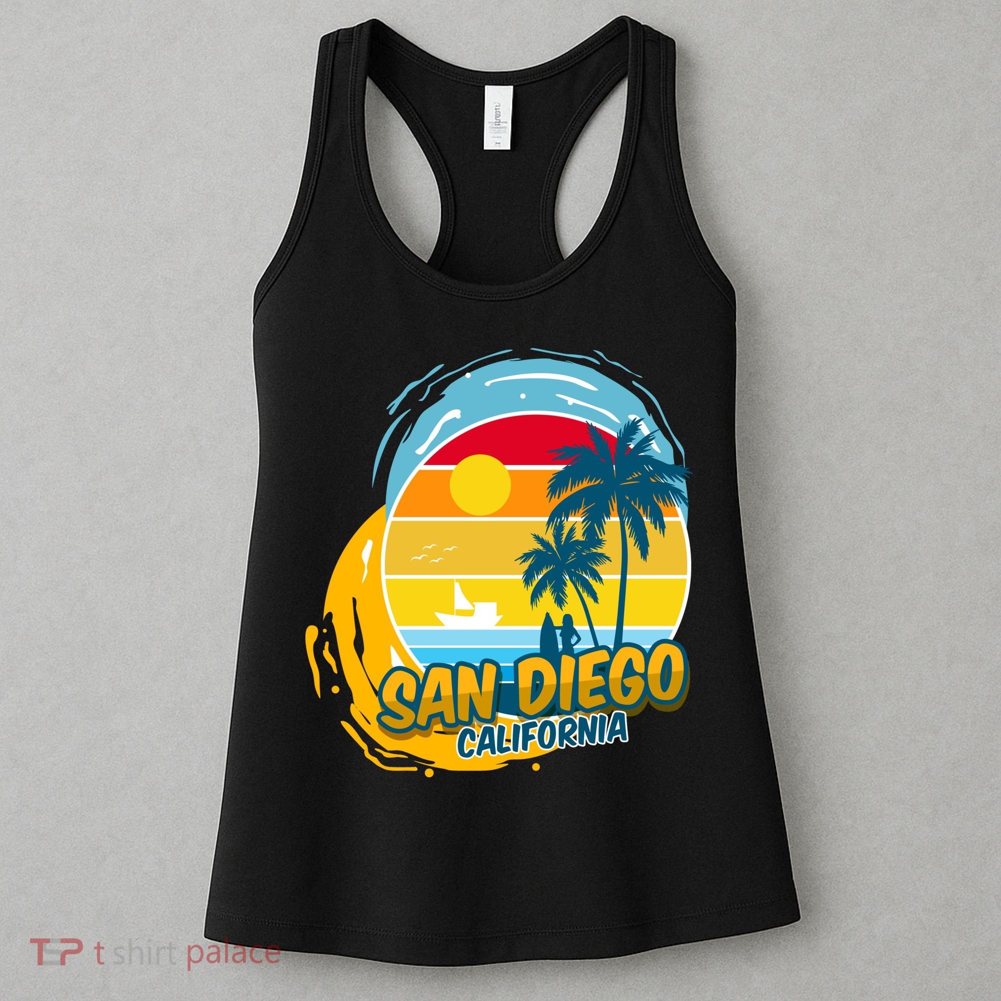 San Diego California Women's Tank Top